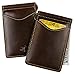 Palm West genuine leather wallets offer a slim design and RFID blocking protection, perfect for front and back pocket use