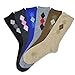 TeeHee Women's Ladies Value 6-Pack Crew Socks (Clocking Argyle)Size 9-11