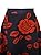 emondora Women's Wool Woolen High Waist A-Line Flared Vintage Midi Skirt