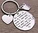 Melix Home Teacher Appreciation Gifts Keychain Apple Charm Gift for Teachers Keychains
