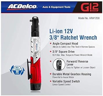 ACDelco Tools ARW1208T Ratchet Wrenches product image 3