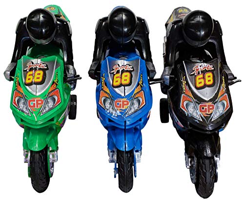 image for TravelNut Best Assorted Colors 3 Pc Small Green Red Black Blue Toy Mot