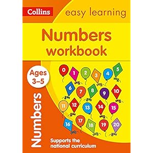 Numbers Workbook: Ages 3-5: Prepare for Preschool with Easy Home Learning
