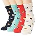 Evei Women's Mini Cats Series Socks 4pack