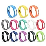 Garmin Vivofit 2 Fitness Bands 13-Pack, BeneStellar Silicon Bracelet Strap Replacement Band for Garmin Vivofit 2 Fitness (13-Pack Small (5