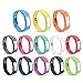 Garmin Vivofit 2 Fitness Bands 13-Pack, BeneStellar Silicon Bracelet Strap Replacement Band for Garmin Vivofit 2 Fitness (13-Pack Small (5