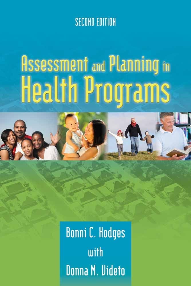 Assessment+Planning In Health Programs