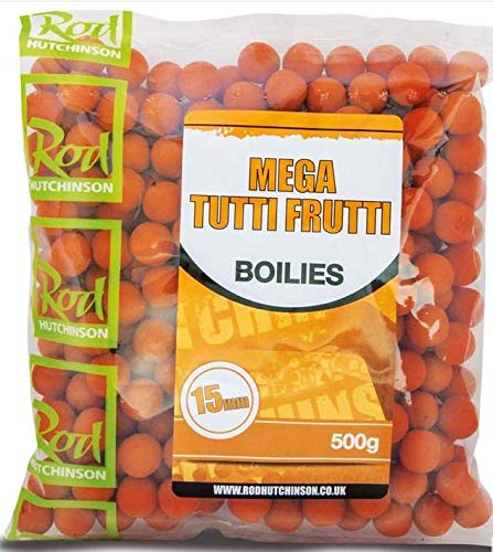 Rod Hutchinson 500g 15mm TUTTI FRUITTI BOILIES FISHING BAIT