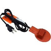 Zerostart 3400031 Silicone Pad Heater Engine Oil, Transmission Fluid, Reservoir and Hydraulic Fluid Heater, 3" (7.6 cm) Diameter | CSA Approved | 120 Volts | 125 Watts