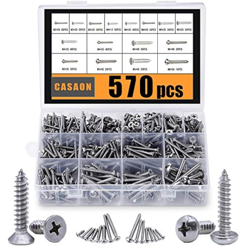1000pcs RC Screw & Tool Kit - Complete Set For Traxxas, Arrma, Axial, Redcat RC Cars 1/8 1/10 1/12 1/16 Scale Repair & Maintenance
