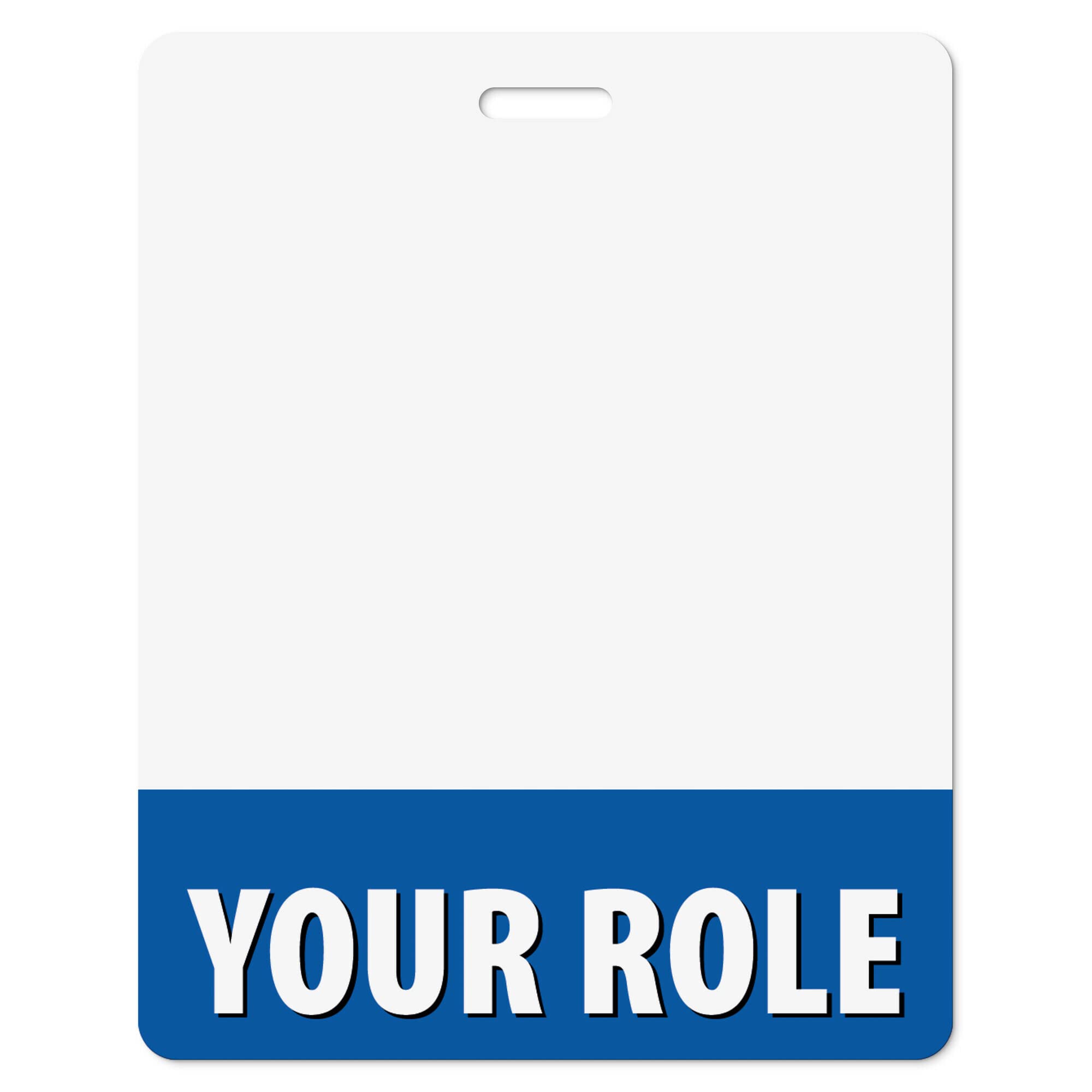Custom Cobalt Blue Badge Buddy