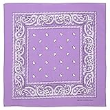 Large 100% Cotton Paisley Bandanas