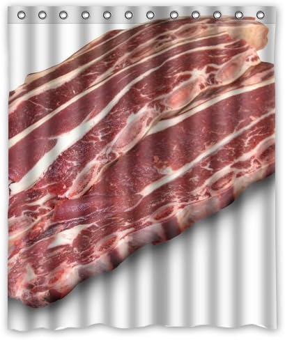 Beef Meat Shower Curtain 60 X 72 Inch Bathroom Amazon Ca Home