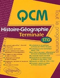 Histoire-géographie, terminale STG