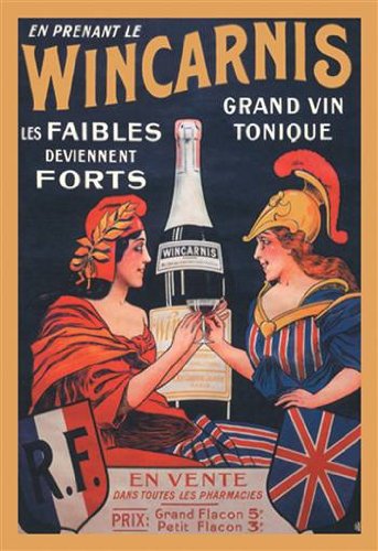 Peel & Stick Wall Decal: Wincarnis (24 in x 36 in)