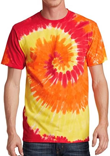 GoldenGateTees Tie Dye Style T-Shirts for Men and Women - Fun & Multi Color