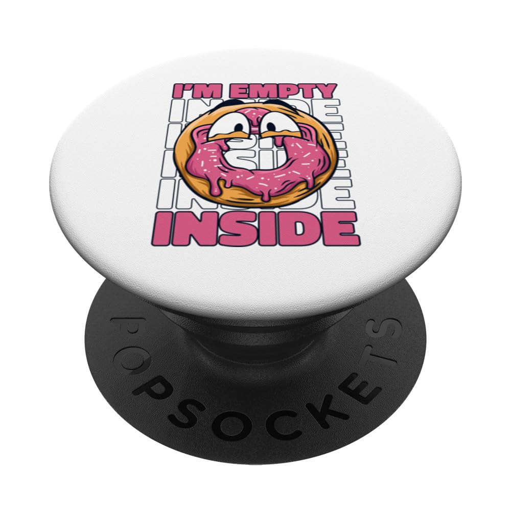 I'm Empty Inside Doughnut Maker Glazed Lover Donut PopSockets Swappable PopGrip