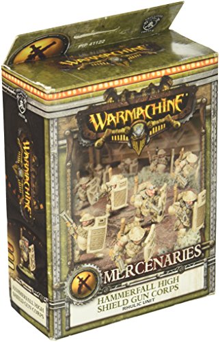 Privateer Press Warmachine - Mercenaries - High Shield Gun Corps Model Kit