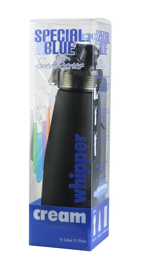 Special Blue "Suede Series" 1pt Whipped Cream Dispenser