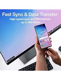Samsung Galaxy J7 Cargador Fast Cable Micro USB 2.0 Cable Kit by ixir   {Fast cargador de pared +}