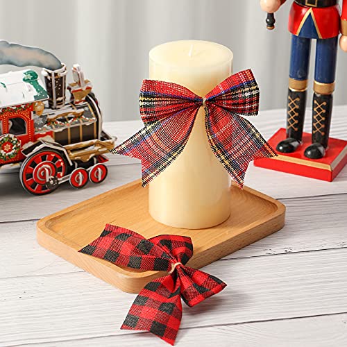 17 PCS Burlap Bow Jute Bow Lace Bowknot for Wedding Party Decor Home Embellishment DIY Crafts