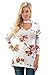 Shopglamla Mock Neck Long Sleeve V Neck Cut Choker Front Solid Top