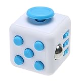 SanWay Fidget Toy Cube Toy Anxiety Attention Stress Relief Stocking stuffer Relieves Stress Blue