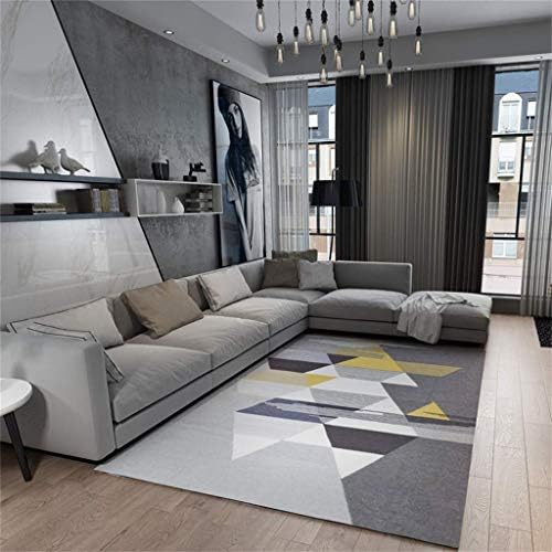 WGFGG Rectangle Nordic Style Geometric Carpet Living Room Bedroom Study Large Area Rug No Mites Non-Slip Kids Crawl Mat Machine Washable, Customizable (Size : 200x300cm(79x118inch))