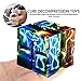 Dacawin(TM) Luxury EDC Starry Sky Datura Lightning Infinity Cube Mini For Stress Relief Fidget Anti Anxiety Stress Funny (F)