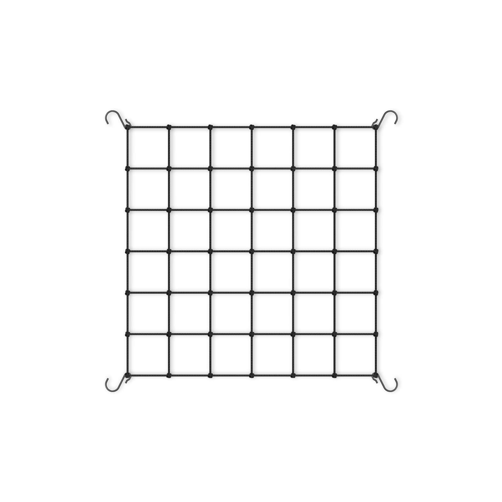 AC Infinity Grow Tent Trellis Netting 60x60cm, Heavy-Duty Elastic Plant Net with Steel Hooks, Flexible Hydroponics Support for Grow Tents, Gardening, and Horticulture, 2x2'