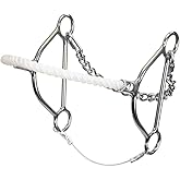 Reinsman 960 Beetle Hackamore for Horse - Rope Nose - 6" Cheeks - Stage C