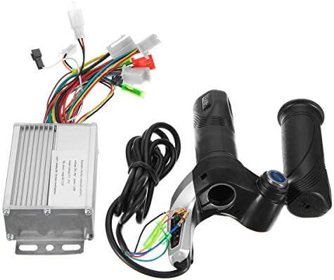 36V 350W Motor Brushless Controller+Throttle Twist Grip For Electric Scooter Sctoote
