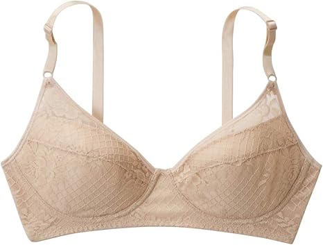 Amazon Nissen ニッセン ブラジャー アウターに響きにくい ハーフトップ グンゼ 軽ブラ 背中すっきりノンワイヤーブラジャー ブラジャー 通販