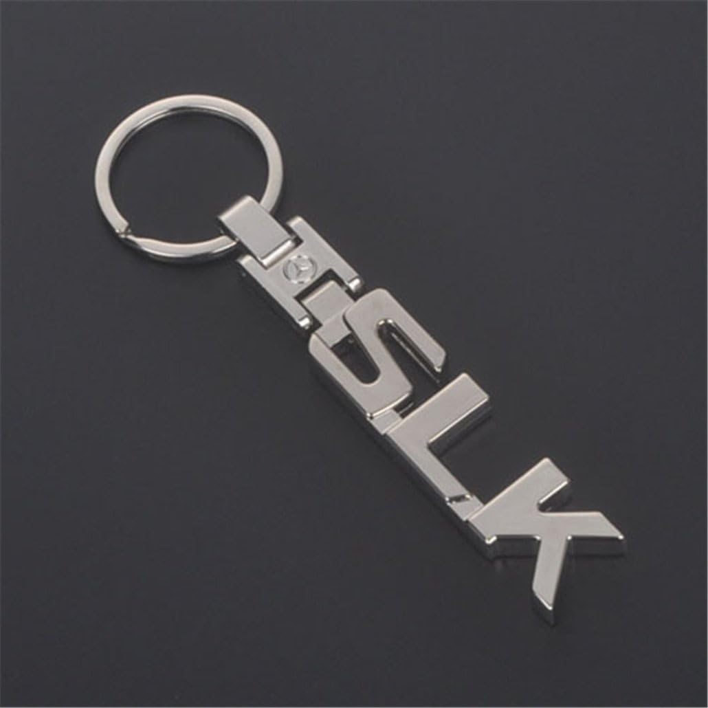 Dreamtao Fashion Metal 3D Car Logo Key Chain Key Ring Keyring for Mercedes A B C E S R GL SLK GLK CLS ML Key Holder