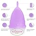 Blossom Menstrual Cup is Better Than Diva Cup Hands (Small, Purpel)