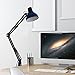 ToJane Swing Arm Desk Lamp Architect Table Light,Blue Shade,Bulb Sold Separate