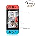 (2 Pack) Nintendo Switch Screen Protector Glass, Fontar 0.3mm Tempered Glass Screen Protector for Nintendo Switch Anti-Blue Ray Protect Eyes 2017 Lifetime Warranty