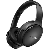Bose QuietComfort Wireless Noise-Canceling Headphones (Black) (Renewed)