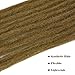 Noverlife 10 Strands 50cm/20″ Brown Dreadlock Extensions, Single Ended Crochet Synthetic Dreadlocks Accessories, Jamaica Punk Hip-Hop Reggae Hair Braiding Wigs Faux Locs for Fashion Men Womenthumb 3