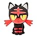 Pokemon Center Original (6.5-Inch) Poke Plush Doll Litten (Nyabi)
