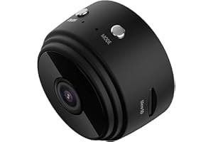 Mini Security Camera, 1080P Wireless WiFi Security Cam Night Vision Motion, Motion Detection Security Cam Covert Cameras with