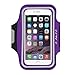 iPhone 6S Plus Armband, iPhone 6 Plus Armband, J&D Sports Armband for iPhone 6S Plus/ iPhone 6 Plus (5.5 inch), Key holder Slot, Perfect Earphone Connection while Workout Running (Purple)