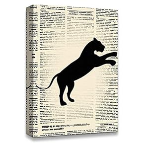 signwin Canvas Wall Art Animal On The Newspaper...