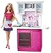 Barbie Doll and Kitchen Furniture Set