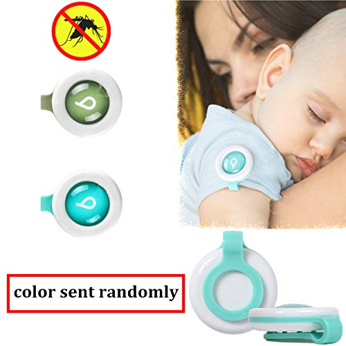 Mai Poetry Mosquito Bug Repellent ,100% Natural Ingredients NO Skin Contact, the Best Option to Protect Your Kids from Bug Bites, Lasts up to 1,400hr. For All Ages Incl Babies & Adults(2pcs)