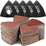 130Pcs Oscillating Tool Detail Sanding Pads