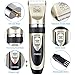 Professional Pet Grooming Kit Rechargeable Pet Shaver Cordless Silent Dog Hair Trimmer with 6 Comb Attachments for Dogs Cats and Pets