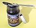 Fresh Raw Organic Black Sesame Tahini Low-Temp-Ground Rejuvenative Foods Pure Seed Butter Artisan-Ayurvedic-Vegan In-Glass Vitamin-Protein-Antioxidant-Mineral-Nutrition USDA-Certified-Organic-16oz
