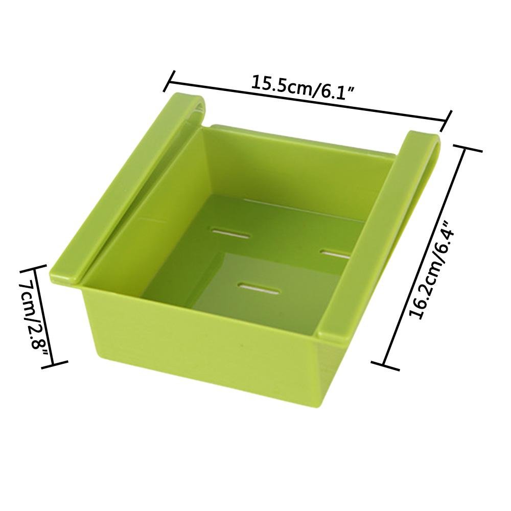AOLVO - Caja de Almacenamiento para Nevera y congelador (Incluye ...