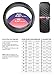 Ikonfitness Silicone Wedding Ring for Men and Women - 3 Pack Comfortable Fit, Rubber Wedding Ring Grey, Blue, Red - Come with a Metal Box